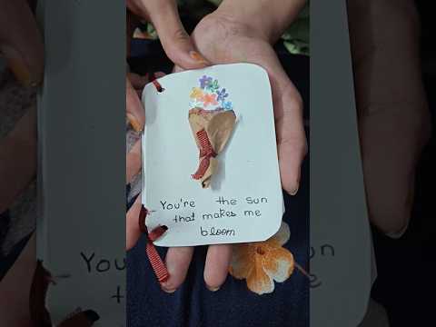 Gift from Daisy to Aaru 🎁#suprise #gift #handcraft #memoriesmade #happysurprise #specialfriends