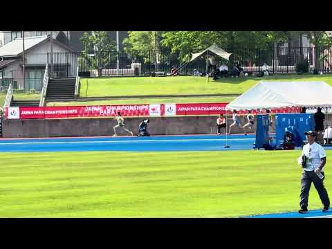 【パラ陸上 2025 ジャパンパラ】T47 女子 200m (+0.2) 中川もえ(西池AC) 26秒54=大會新