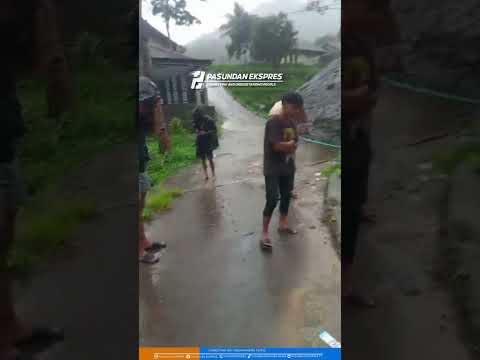 Hujan Deras Buat Walungan Cileat Naik ke Permukaan! #subang #infosubang #hujanderas #hujansubang