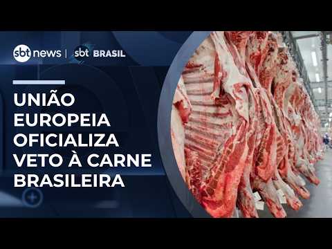 União Europeia oficializa veto à carne brasileira a partir de 3 de setembro | #SBTBrasil