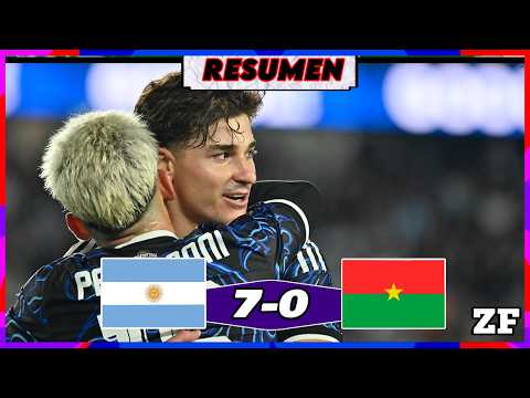 ✅ ASI FUE COMO ARGENTINA GOLEO A BURKINA <strong>FASO</strong> AMISTOSO INTERNACIONAL 🏆 DESPEDIDA DE <strong>MESSI</strong>
