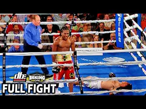 BRUTAL Knockout! Dannie Williams vs. Antonio Cervantes | Full Fight ESPN | Boxing World