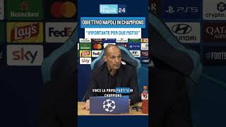 🗣️ Sentite ALLEGRI: "Obiettivo Champions importante per 2 motivi per il NAPOLI!"