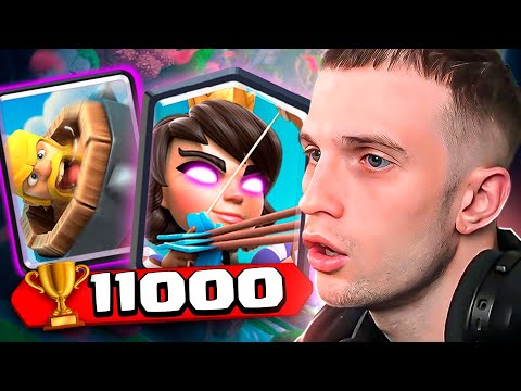 ESTE MAZO ES INCREIBLE😱 11.000 COPAS🏆 en CLASH ROYALE - zEkO