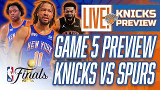 KNICKS Keys to Closing Out Series! Job Not Done! One More! | Knicks vs Spurs NBA Finals Preview