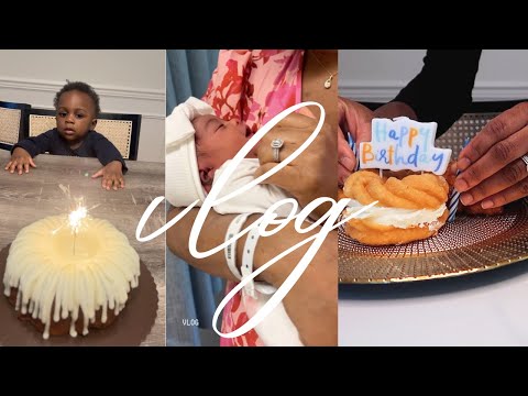 VLOG: HAVING BABY #4, THE BOYS' BIRTHDAYS & MORE | Oluchi Assumani