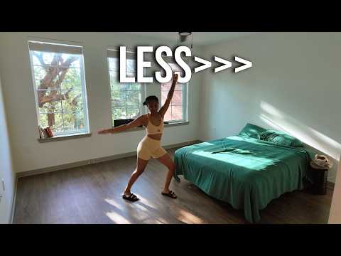First week living in a tiny empty apt after I up & moved across the country.
