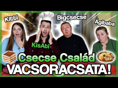 $ CSECSE CSALÁD VACSORACSATA 1. 🍝 Felrobbant a tál!! 😱 $