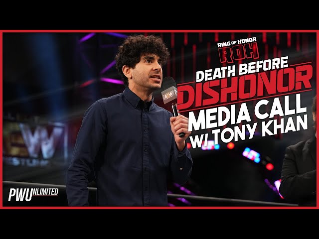 ROH Death Before Dishonor 2022 Media Call w/ AEW President Tony Khan