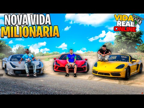 GTA V - VIDA REAL | UMA NOVA VIDA MILIONARIA. - #01