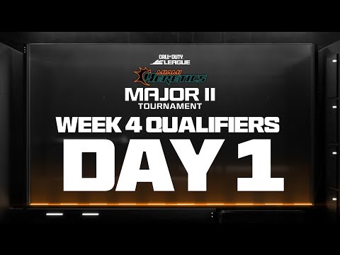 Call of Duty League Major II Qualifiers | Week 4 Day 1