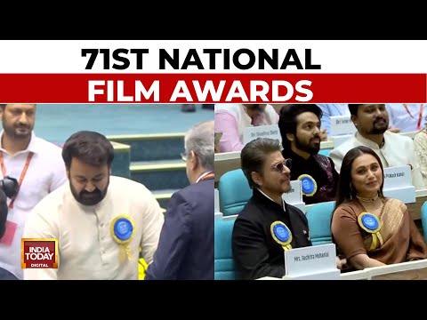 71st National Awards: SRK's First Win, Mohanlal Honoured, '12th Fail' Wins Best Film