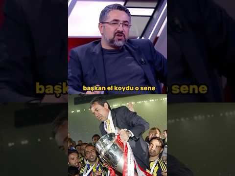Serdar Ali Çelikler: Fenerbahçe'yi Aziz Yıldırım Şampiyon Yaptı #futbol