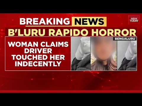 Bengaluru Horror Ride: Woman Films Rapido Driver Touching Her Inappropriately | Karnataka News
