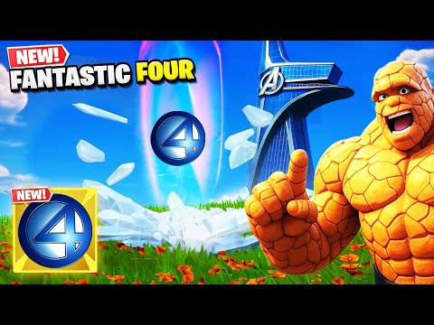 New *FANTASTIC FOUR* Update in Fortnite!