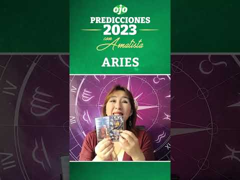 HORÓSCOPO 2023: PREDICCIONES para ARIES | AMATISTA #shorts