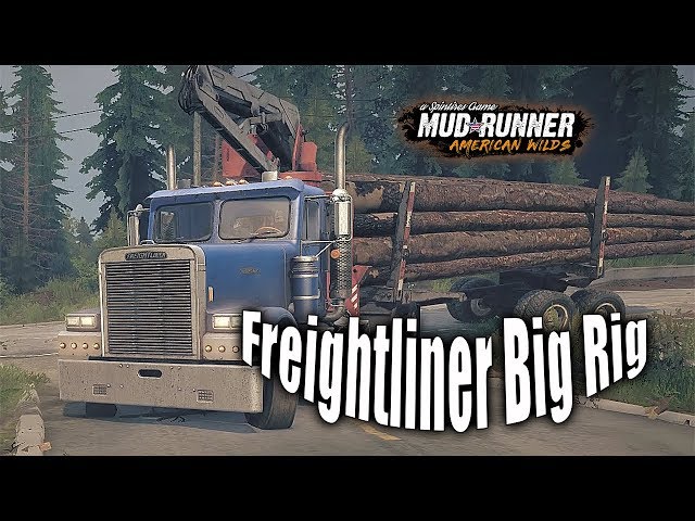 Freightliner logging spintires