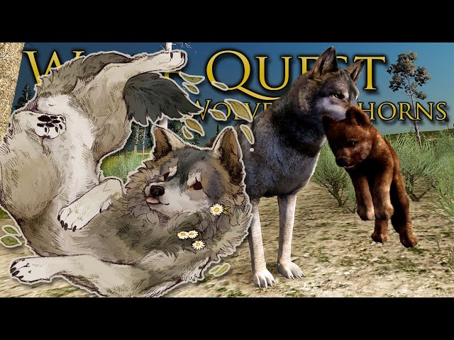 Taking FLIGHT on an UNLUCKY Wolf's Journey?! ? Wolf Quest: Wolves of Thorns • #30