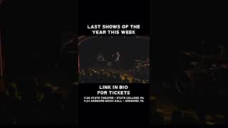 See you at these last couple shows of the year! #bobdylan #live #guitar