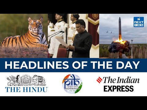 22nd November Daily UPSC Current Affairs 2024 | News Headlines Today #dailynewsupdate