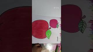 Apple coloring book