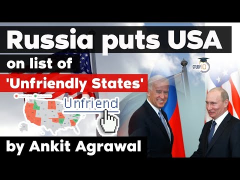 Russia Us Relation Hits New Low Russia Puts Usa On List Of