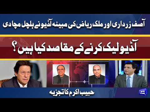 Asif Zardari Aur Malik Riaz Ki Audio Ne Halchal Macha Di | Habib Akram Analysis | Dunya News