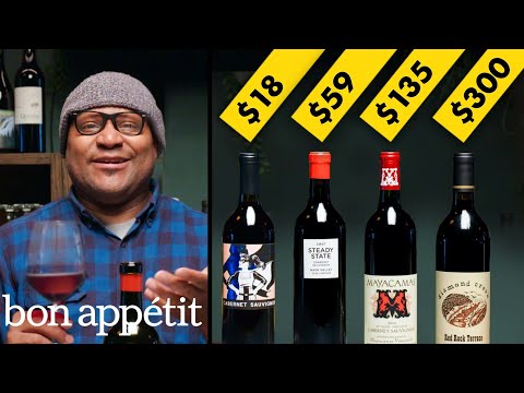 Sommelier Tries The Same Red Wine At 4 Prices ($18-$300) | World of Wine | Bon Appétit