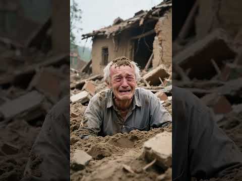 The golden retriever was thrown into the river by the bad guys, and the old man saved them, bu ๐ป P57