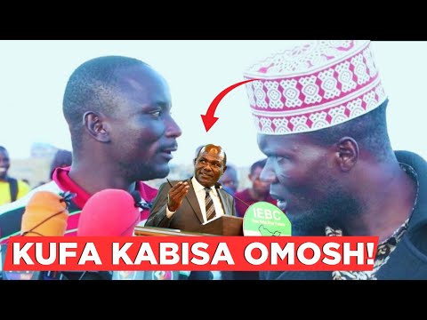 PANIC!!CHEBUKATI KUFA KUMBAFU WEWE!Angry Omosh 1hr shocks Kenyans reacting on Chebukati's death.