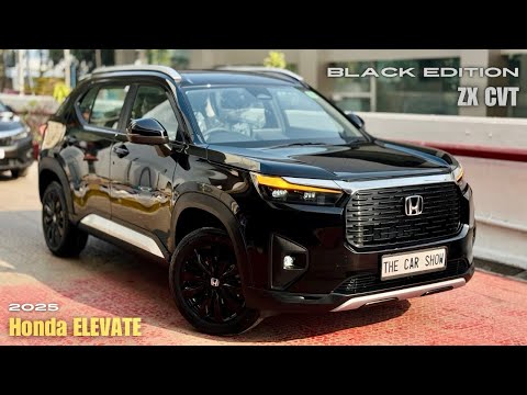 New Honda Elevate Black Edition 2025 🖤 Launched @ Rs 16.73L | Signature Black Edition | ZX CVT 🔥