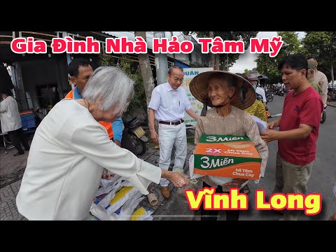 Nhà Hảo Tâm Mỹ Về Quê Hương Tặng 750 Phần Quà Đến Hoàn Cảnh Khó Khăn Vĩnh Long | Khương Nhựt Minh