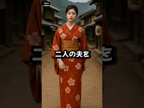 江戸時代に二度結婚した美しい未亡人