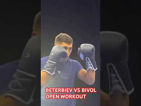 BETERBIEV VS BIVOL OPEN WORKOUT #beterbievbivol #riyadhseason