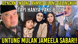 Dengan Enteng Ahmad Bilang Selingkuh Tapi Hanya Pake Body: Untung Mulan Jameela Sabar!!