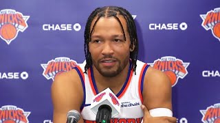 'I try to be the most well rounded player I can be' - Jalen Brunson Speaks At Knicks 2025 Media Day