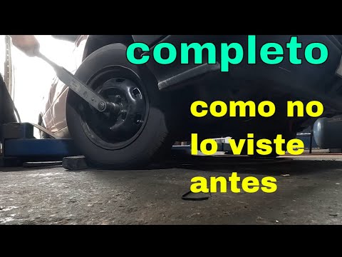 Ruidos  NISSAN B12 Tsuru bujes rodamientos amortiguadores y cambiar  JUNTA HOMOCINETICA