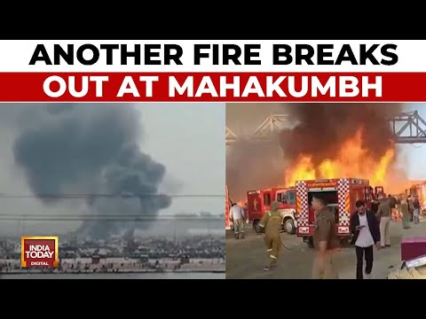 Mahakumbh Fire: Massive Fire Erupts At Mahakumbh Mela, Multiple Tents Engulfed, No Casualties