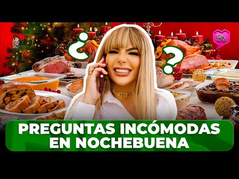 SANDRA BERROCAL SE QUILLA CON PREGUNTAS INCÓMODAS EN CENA DE NOCHEBUENA