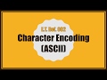 Character Encoding Standards and Limitations