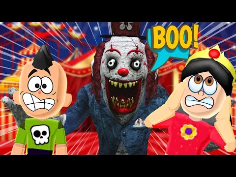 HISTÓRIA de HALLOWEEN no CIRCO / Roblox - Circus Trip Story