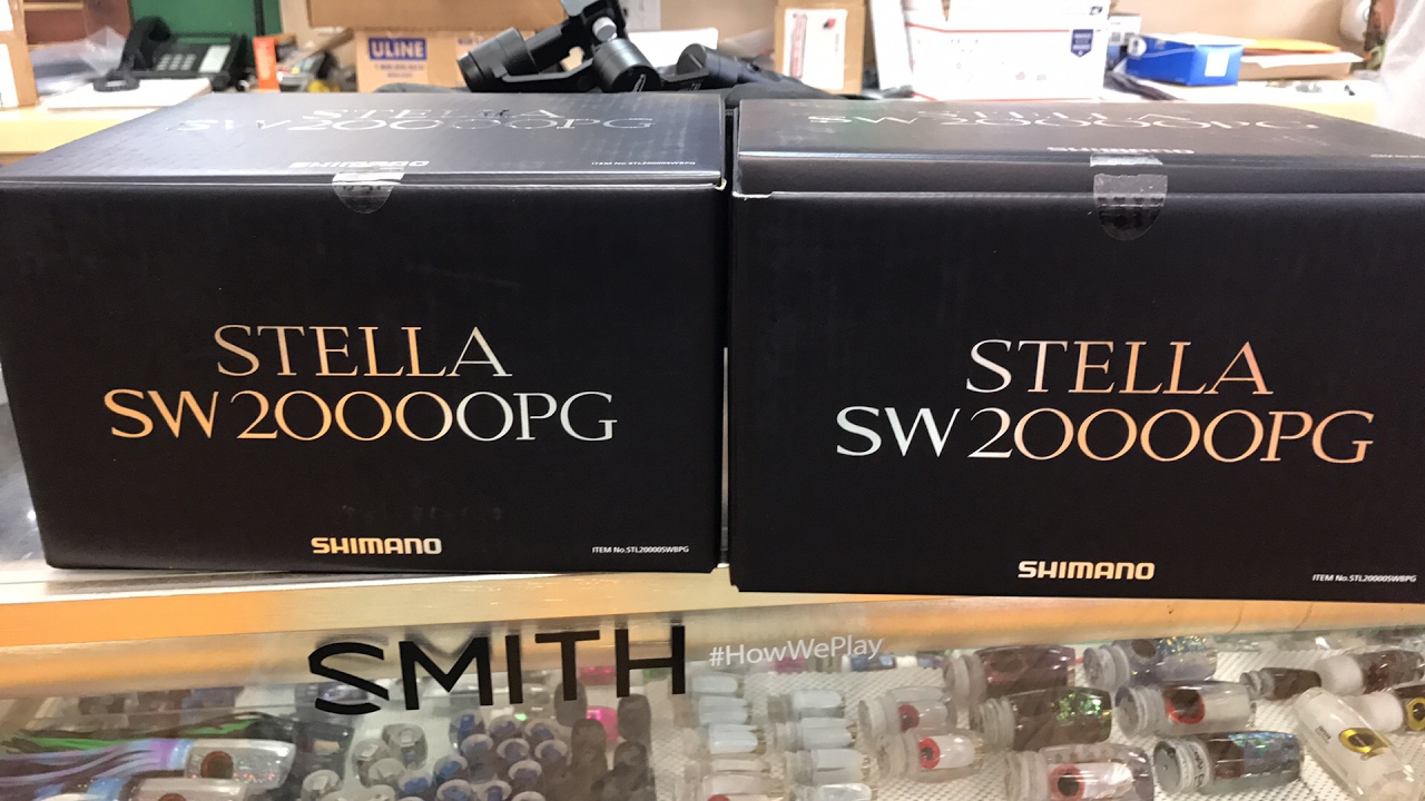 Spooling my new Shimano Stella's - Live