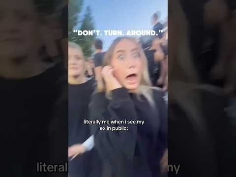POV You see your ex in public #foryou #fyp #ex #funnymoments #funnyvideo