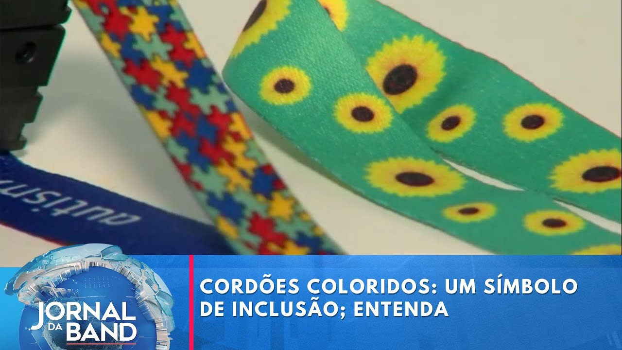 Cordões coloridos um símbolo de inclusão entenda