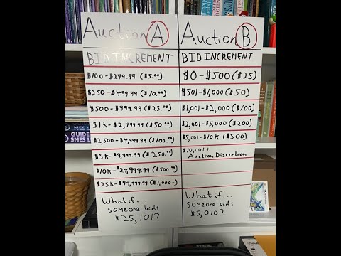 1 AM White Board Video: Understanding Auction Bid Increments and How to Use them to Your Advantage!