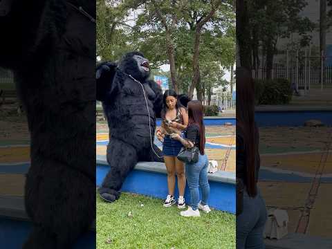 El mono 🦍gigante😂 #funny #shortvideo #shorts #prank #viralvideo #humor