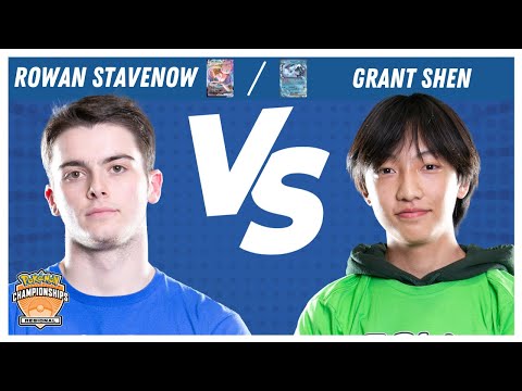 ROWAN STAVENOW vs GRANT SHEN - Pokémon TCG Top 8 | Peoria Regionals 2024