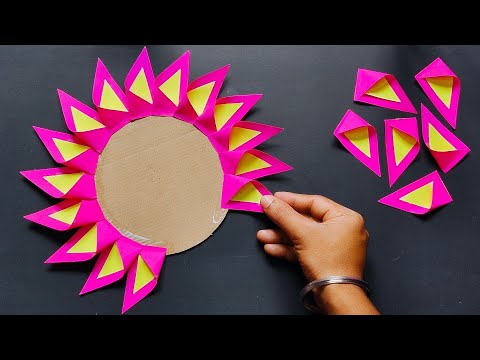 Beautiful Wall Hanging | Paper Craft For Home Decoration | Paper Flower Wall Hanging /DIY Wall Decor