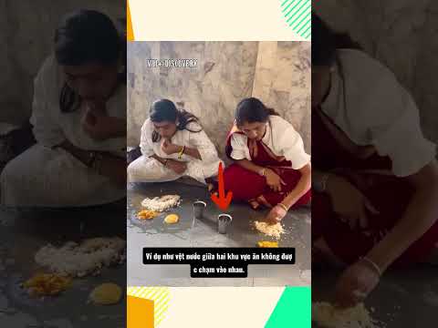 Người Ấn Độ vì sao ăn cơm trên sàn nhà? #animals #amazingfacts #shorts