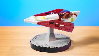 This is my LEGO Obi Wan Kenobi Jedi Starfighter